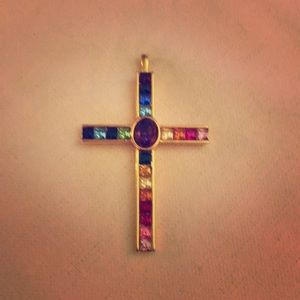 Jeweled cross
